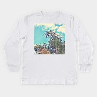 Tropical Reverie Kids Long Sleeve T-Shirt